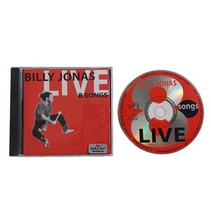 Billy Jonas CD Live 8 Songs -Bucket Music -00s -Vintage *MINOR WEAR